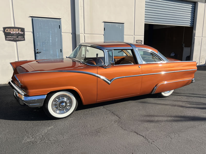 1955 Ford Fairlane Crown Victoria Custom (Final 2022-12-21: Left Front Angle)