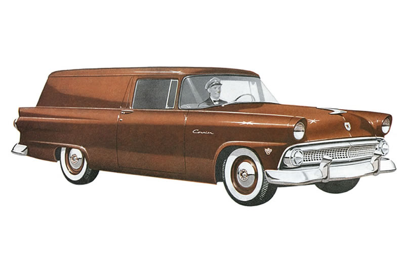 Illustration: 1955 Ford Courier