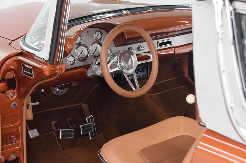 1955 Ford Fairlane Crown Victoria Custom (Dash Left Angle)