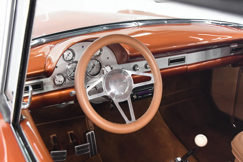 1955 Ford Fairlane Crown Victoria Custom (Steering Wheel Left Angle)