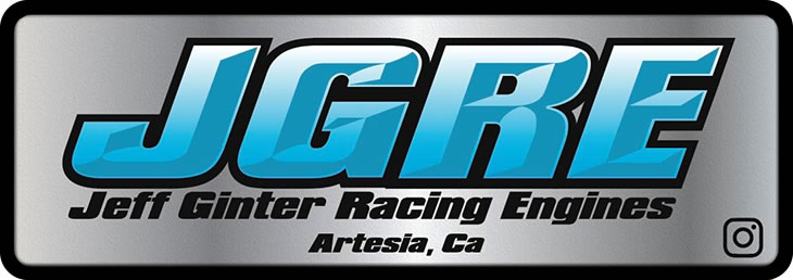 Logo: JGRE (Jeff Ginter Racing Engines)
