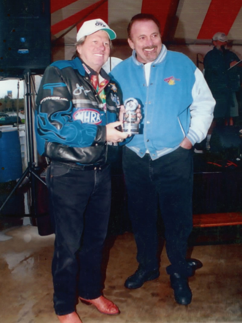 Fred Piluso and John Force - 2004 Holiday Car Show (Award: Best of Show)