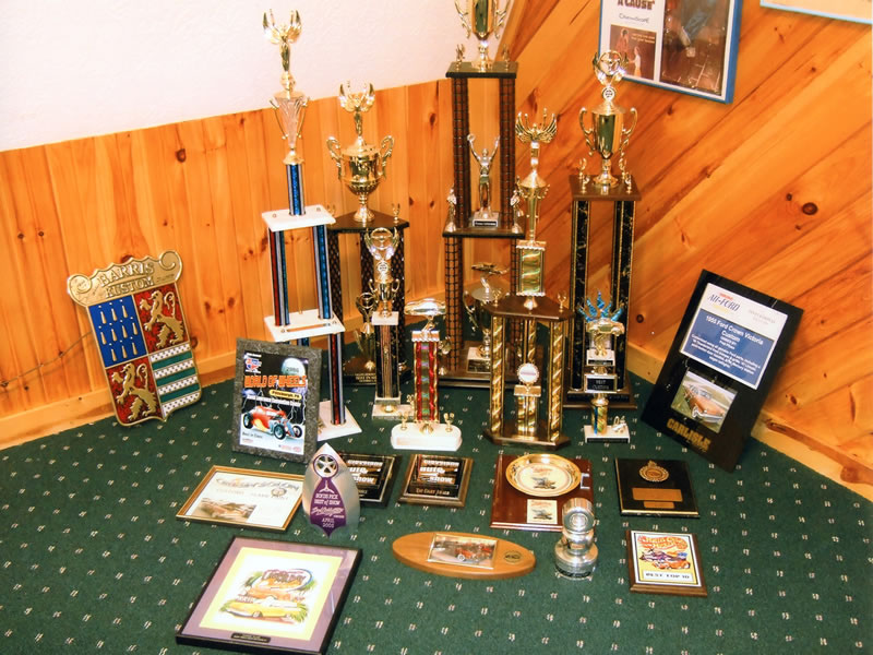 Fred Piluso 1955 Crown Victoria Trophies