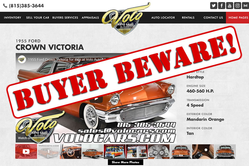 Volo Auto Sales - Buyer Beware!